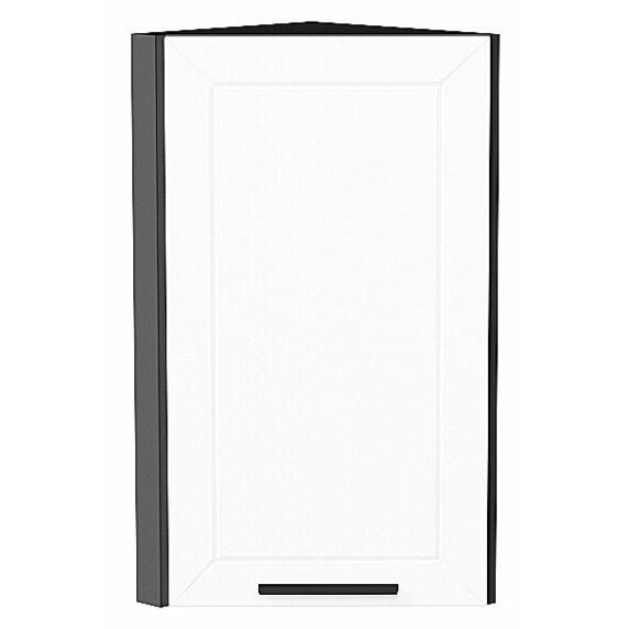 Шкаф верхний торцевой Глетчер Айленд Силк Graphite 716*300*304
