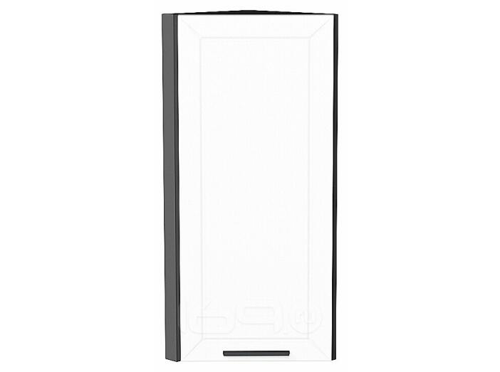 Шкаф верхний торцевой Глетчер Айленд Силк Graphite 920*300*304