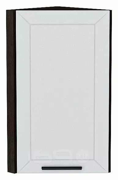 Шкаф верхний торцевой Глетчер Гейнсборо Силк Graphite 716*300*304