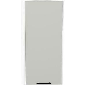 Шкаф верхний торцевой Лайт Special Grey/Белый 920*300*304