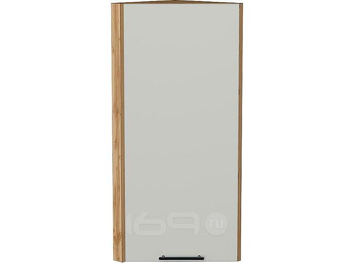 Шкаф верхний торцевой Лайт Special Grey/Дуб Вотан 920*300*304