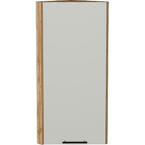 Шкаф верхний торцевой Лайт Special Grey/Дуб Вотан 920*300*304