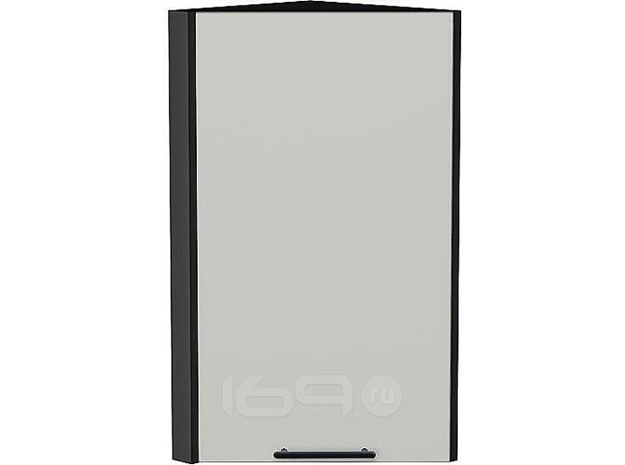 Шкаф верхний торцевой Лайт Special Grey/Graphite 716*300*304
