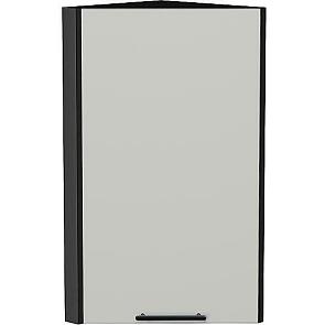 Шкаф верхний торцевой Лайт Special Grey/Graphite 716*300*304