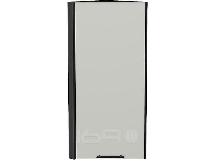 Шкаф верхний торцевой Лайт Special Grey/Graphite 920*300*304