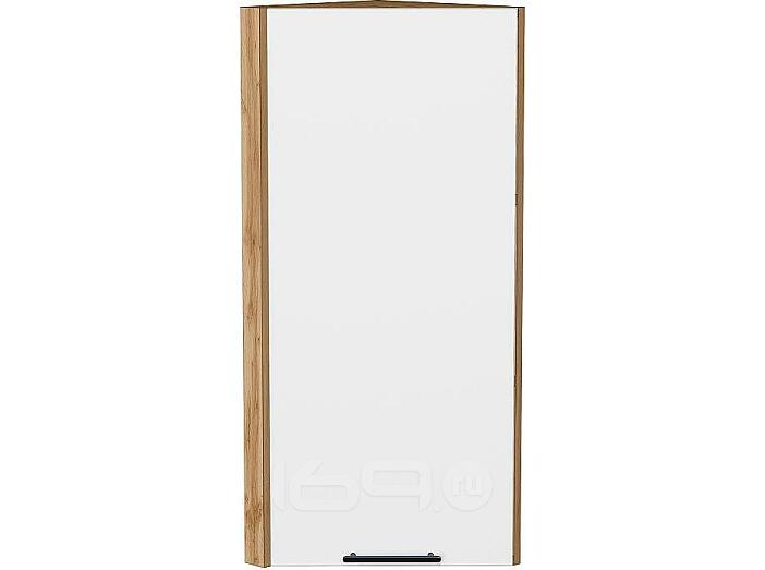 Шкаф верхний торцевой Лайт Special White/Дуб Вотан 920*300*304