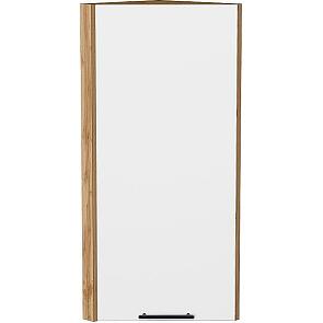Шкаф верхний торцевой Лайт Special White/Дуб Вотан 920*300*304