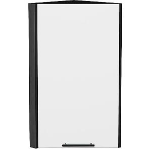 Шкаф верхний торцевой Лайт Special White/Graphite 716*300*304