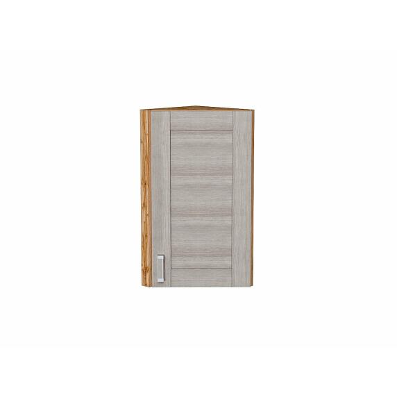 Шкаф верхний торцевой Лофт Cappuccino Veralinga Дуб Вотан 716*300*306