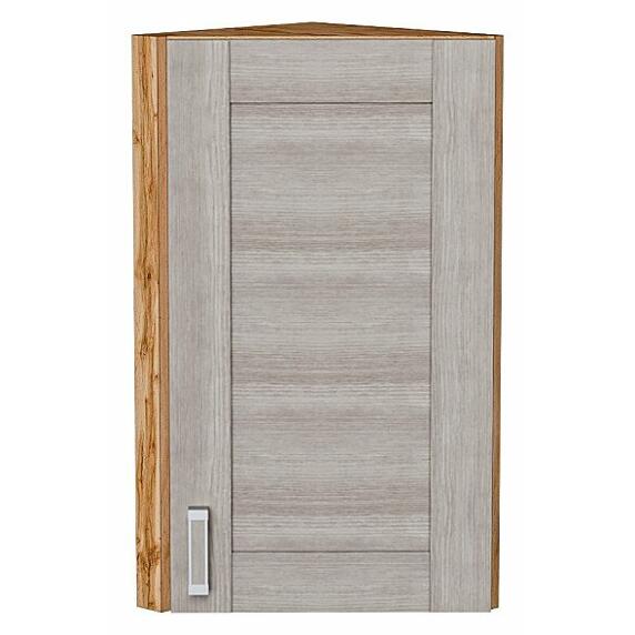 Шкаф верхний торцевой Лофт Cappuccino Veralinga Дуб Вотан 716*300*306