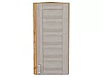 Шкаф верхний торцевой Лофт Cappuccino Veralinga Дуб Вотан 920*300*306