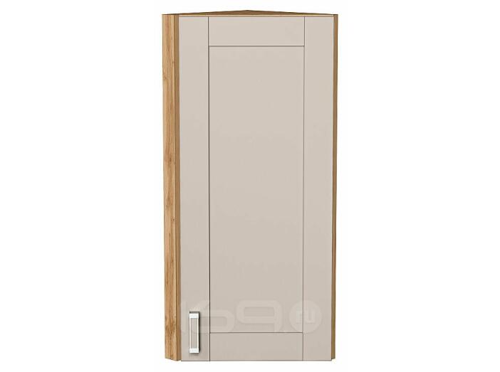 Шкаф верхний торцевой Лофт Cream Silk/Дуб Вотан 920*300*306