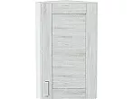 Шкаф верхний торцевой Лофт Nordic Oak/Белый 716*300*306