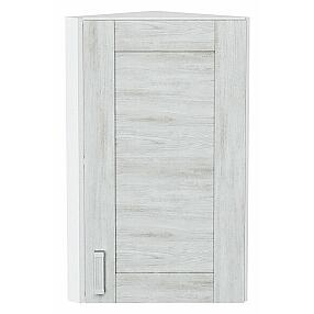 Шкаф верхний торцевой Лофт Nordic Oak/Белый 716*300*306