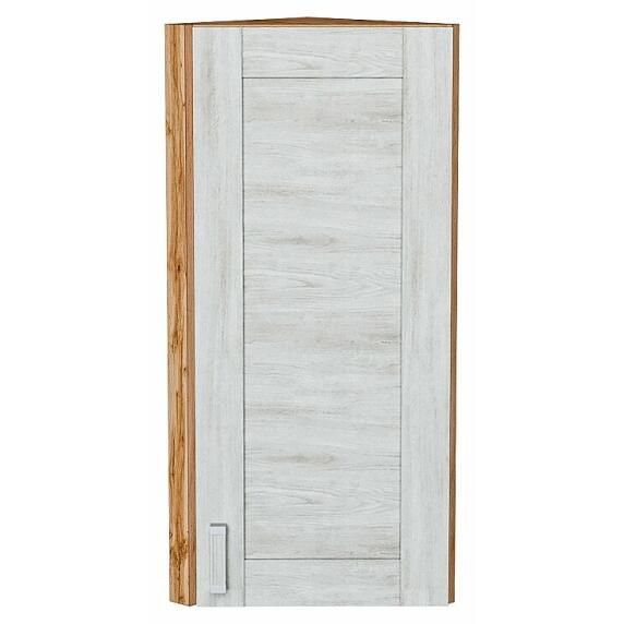 Шкаф верхний торцевой Лофт Nordic Oak/Дуб Вотан 920*300*306