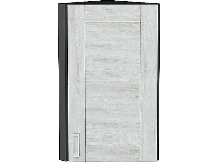 Шкаф верхний торцевой Лофт Nordic Oak/Graphite 716*300*306