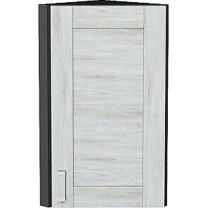 Шкаф верхний торцевой Лофт Nordic Oak/Graphite 716*300*306