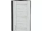 Шкаф верхний торцевой Лофт Nordic Oak/Graphite 716*300*306