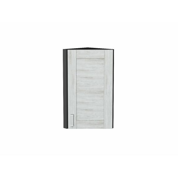 Шкаф верхний торцевой Лофт Nordic Oak/Graphite 716*300*306