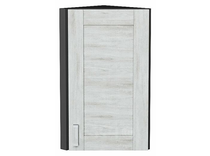 Шкаф верхний торцевой Лофт Nordic Oak/Graphite 716*300*306