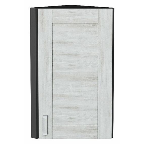Шкаф верхний торцевой Лофт Nordic Oak/Graphite 716*300*306