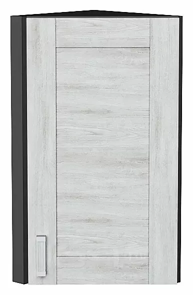 Шкаф верхний торцевой Лофт Nordic Oak/Graphite 716*300*306