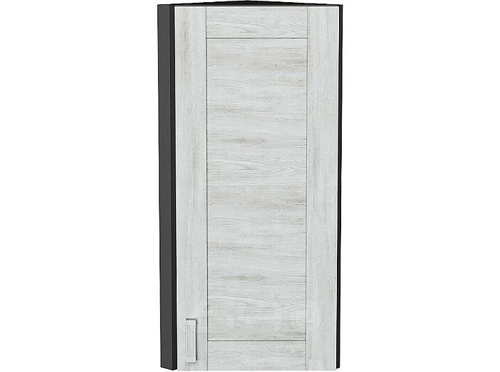 Шкаф верхний торцевой Лофт Nordic Oak/Graphite 920*300*306
