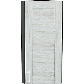 Шкаф верхний торцевой Лофт Nordic Oak/Graphite 920*300*306