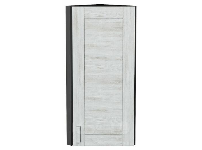 Шкаф верхний торцевой Лофт Nordic Oak/Graphite 920*300*306