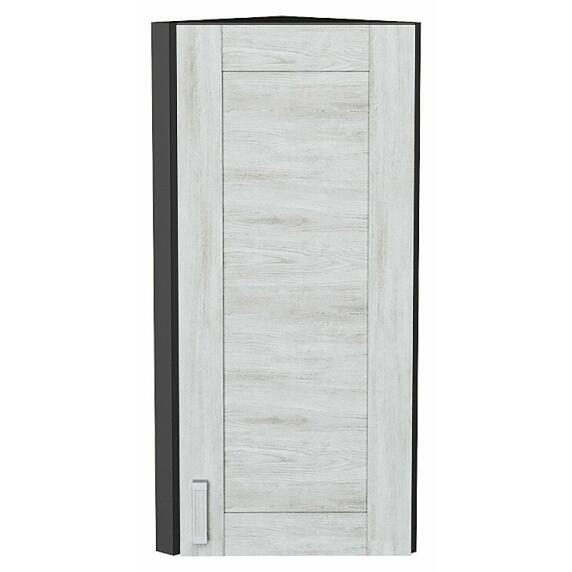 Шкаф верхний торцевой Лофт Nordic Oak/Graphite 920*300*306