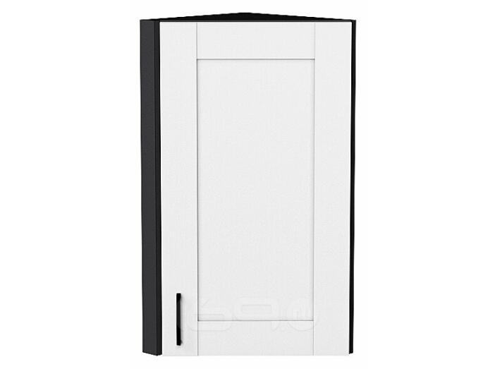 Шкаф верхний торцевой Лофт Super White Graphite 716*300*306