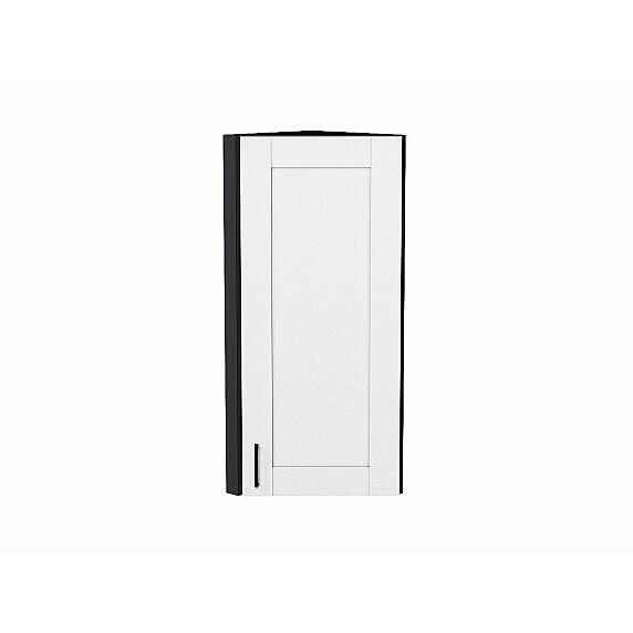 Шкаф верхний торцевой Лофт Super White Graphite 920*300*600