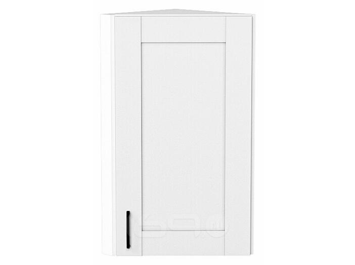 Шкаф верхний торцевой Лофт Super White Белый 716*300*306