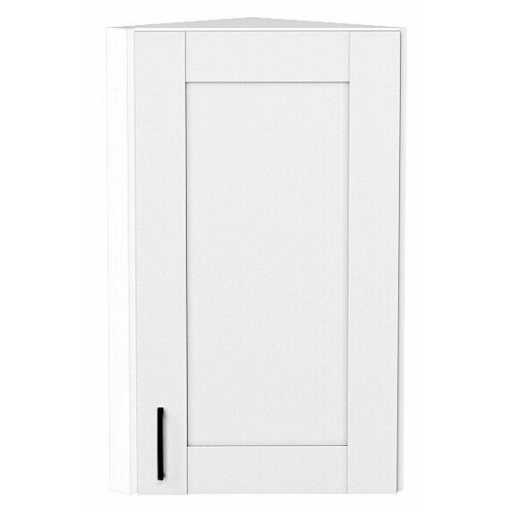 Шкаф верхний торцевой Лофт Super White Белый 716*300*306