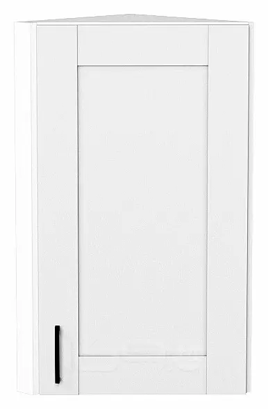 Шкаф верхний торцевой Лофт Super White Белый 716*300*306