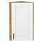 Шкаф верхний торцевой Лофт Super White Дуб Вотан 716*300*306