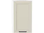 Шкаф верхний торцевой Нео Cream Silk/Белый 716*300*306