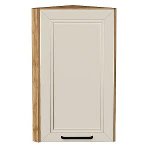 Шкаф верхний торцевой Нео Cream Silk/Дуб Вотан 716*300*306