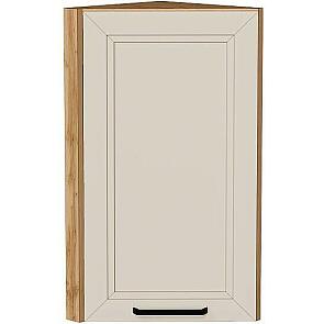 Шкаф верхний торцевой Нео Cream Silk/Дуб Вотан 716*300*306
