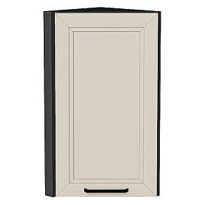 Шкаф верхний торцевой Нео Cream Silk/Graphite 716*300*306