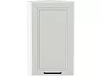 Шкаф верхний торцевой Нео Grey Silk/Белый 716*300*306
