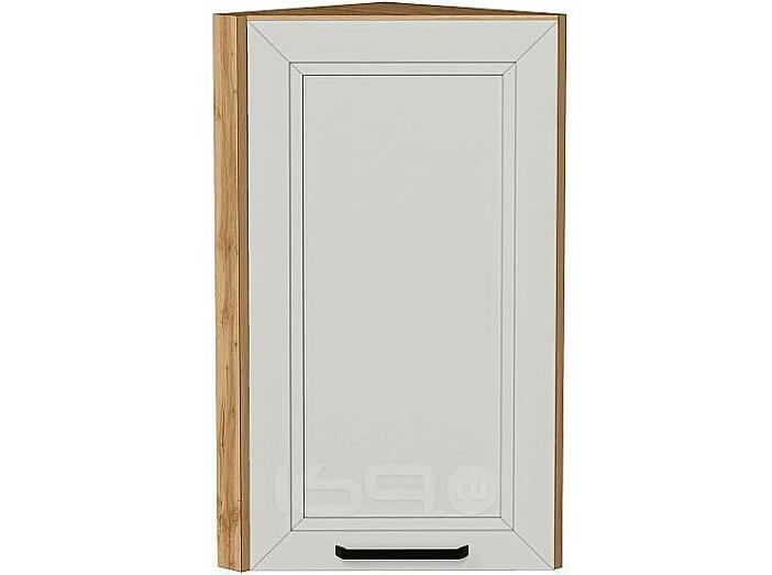 Шкаф верхний торцевой Нео Grey Silk/Дуб Вотан 716*300*306