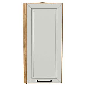 Шкаф верхний торцевой Нео Grey Silk/Дуб Вотан 920*300*306