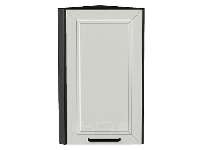Шкаф верхний торцевой Нео Grey Silk/Graphite 716*300*306