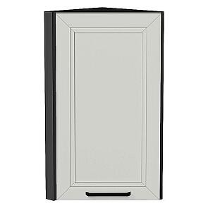 Шкаф верхний торцевой Нео Grey Silk/Graphite 716*300*306