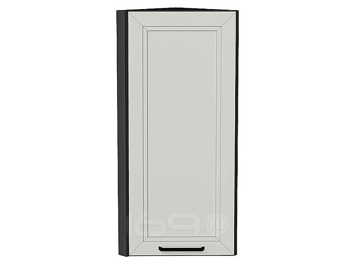 Шкаф верхний торцевой Нео Grey Silk/Graphite 920*300*306