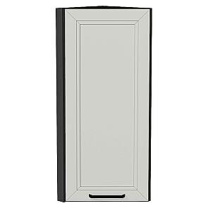 Шкаф верхний торцевой Нео Grey Silk/Graphite 920*300*306