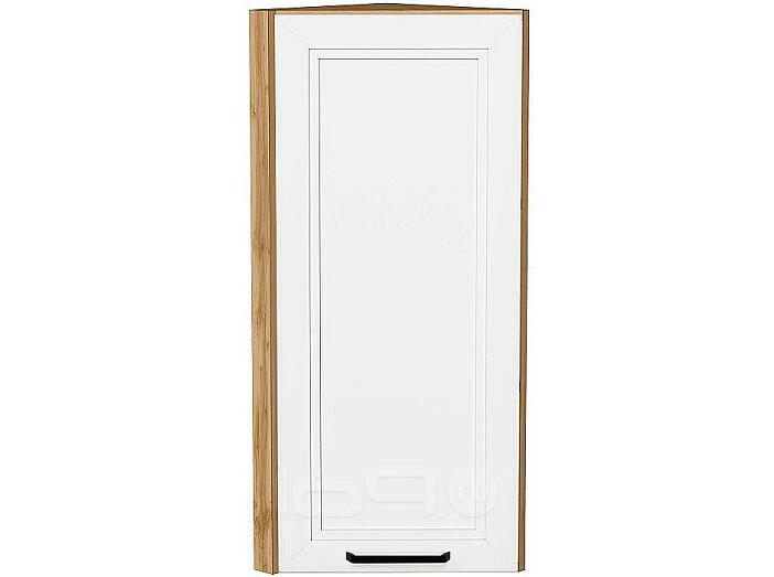 Шкаф верхний торцевой Нео White Silk/Дуб Вотан 920*300*306