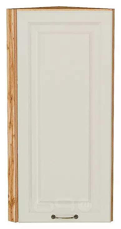 Шкаф верхний торцевой Ницца Агат/Дуб Вотан 920*300*304