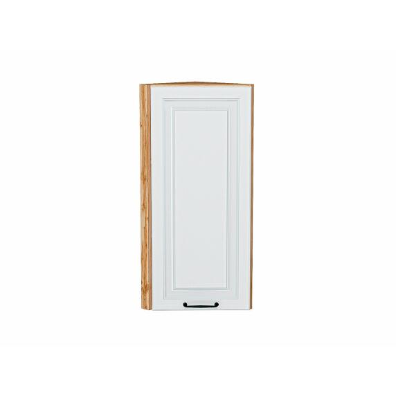 Шкаф верхний торцевой Ницца Blanco/Дуб Вотан 920*300*304